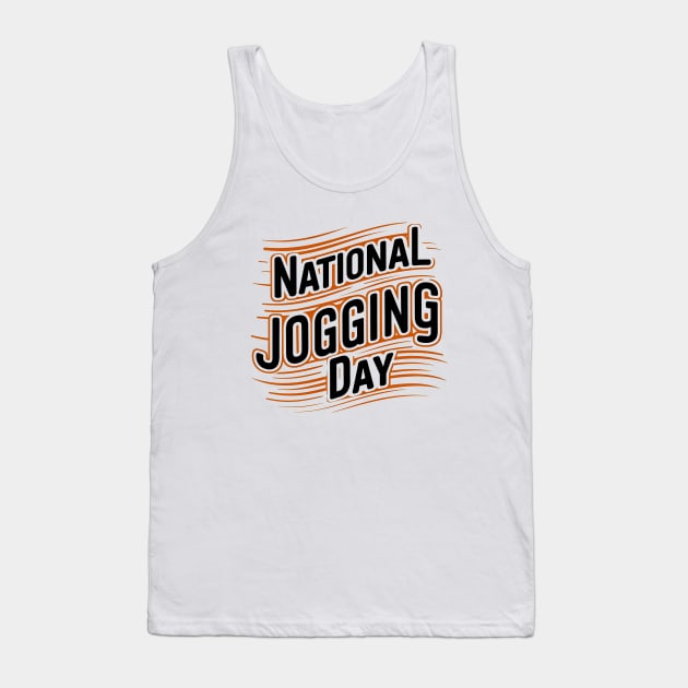 National jogging day gift Tank Top by T-shirt US